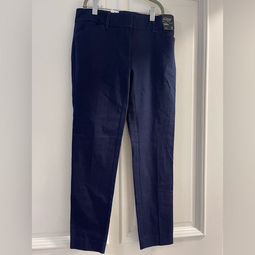 Brand New Navy Blue Slim Leg Ankle Pants from NY&C